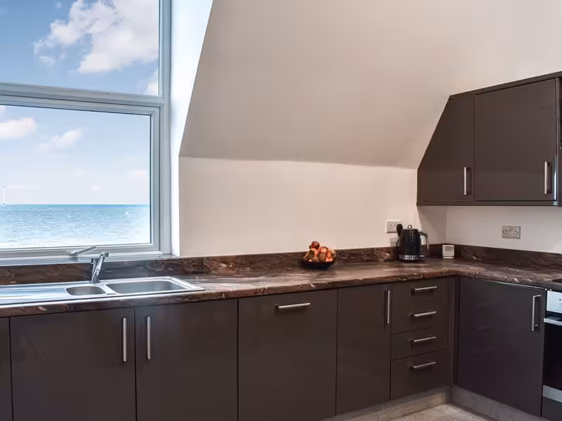 Kitchen and Diner with Sea Views